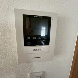 TVモニター付きインターホン